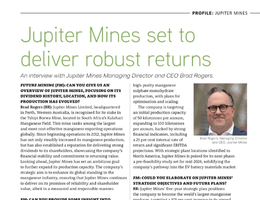 'Jupiter Mines set to deliver robust returns' - Future Mining Magazine